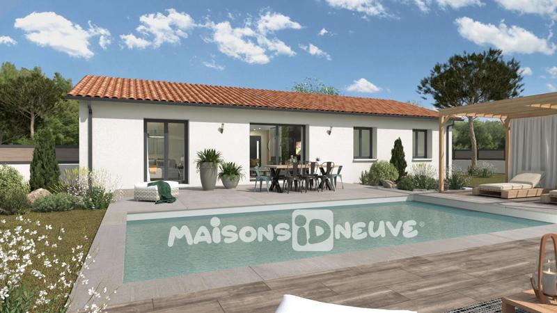 Maison - 90 m² - 5 pièces