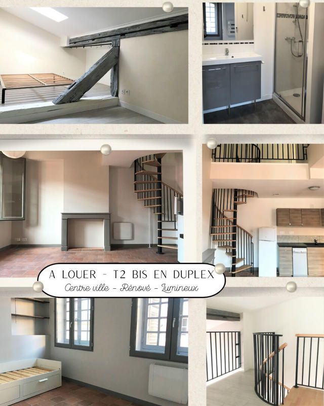 Appartement - 46 m² - 3 pièces