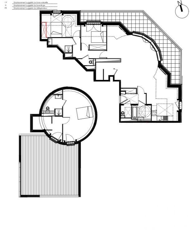 Duplex - 132 m² - 4 pièces