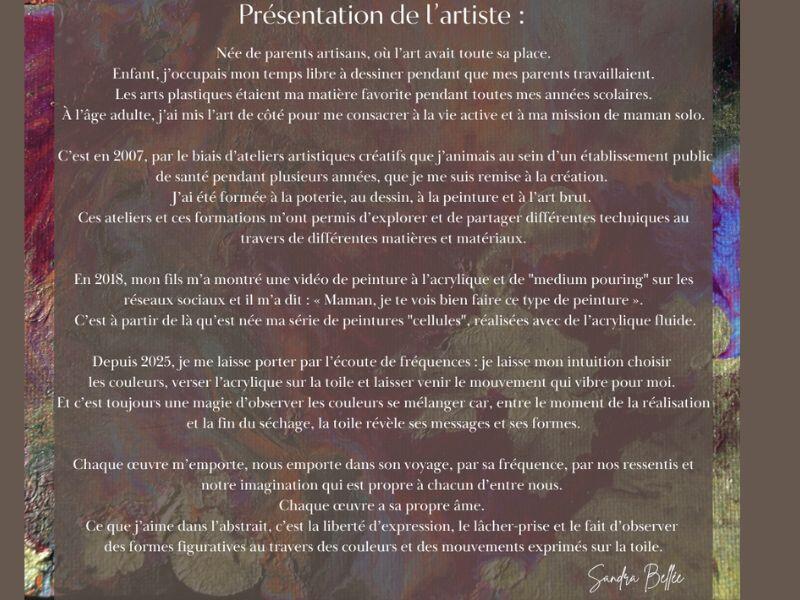 Exposition > Sandra Bellée