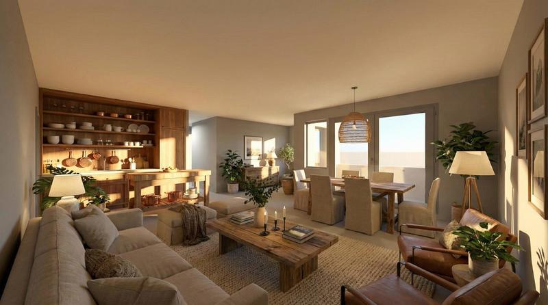 Appartement - 65 m² - 3 pièces