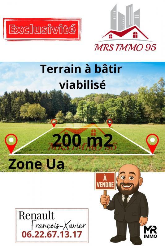 Terrain constructible - 200 m²