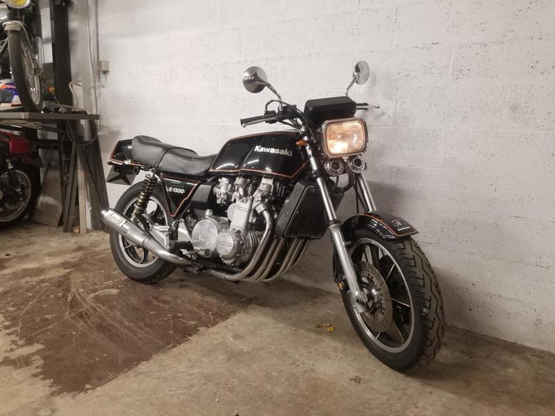 Kawasaki Z 1300 kawasaki noir 628