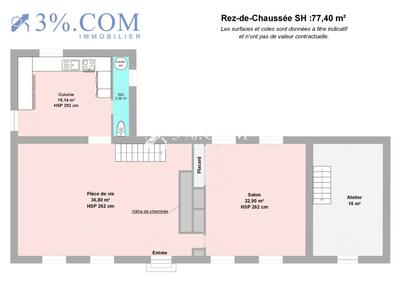 Maison de maîtres - 139 m² - 6 pièces