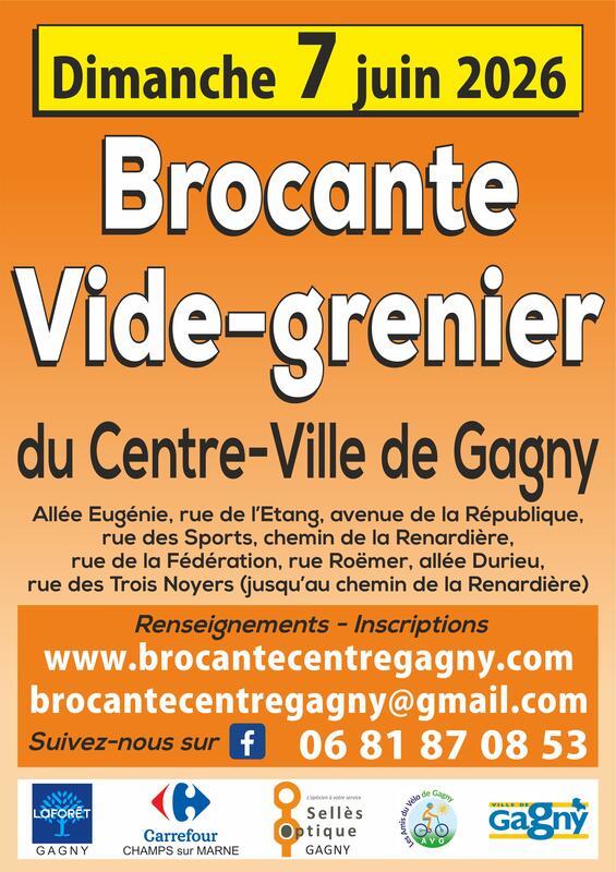 Brocante vide-grenier du centre-ville