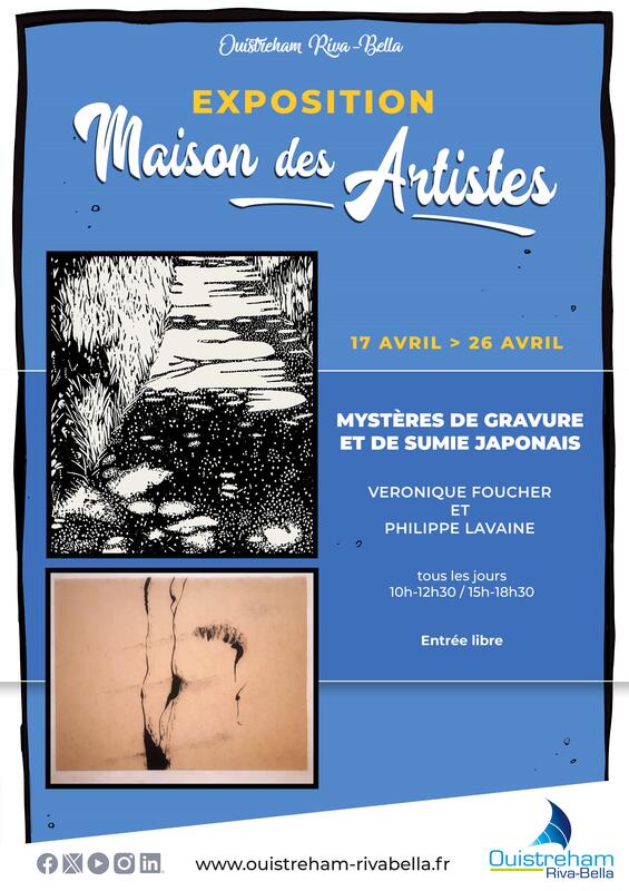 Exposition mystères de gravure et de sumie japonais