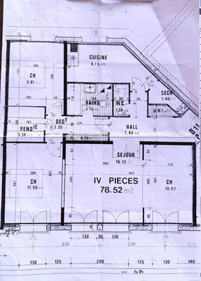Appartement - 79 m² - 4 pièces