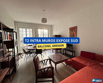 Appartement - 56 m² - 2 pièces