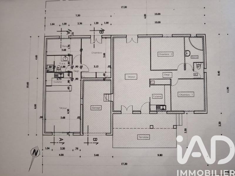 Maison - 119 m² - 5 pièces