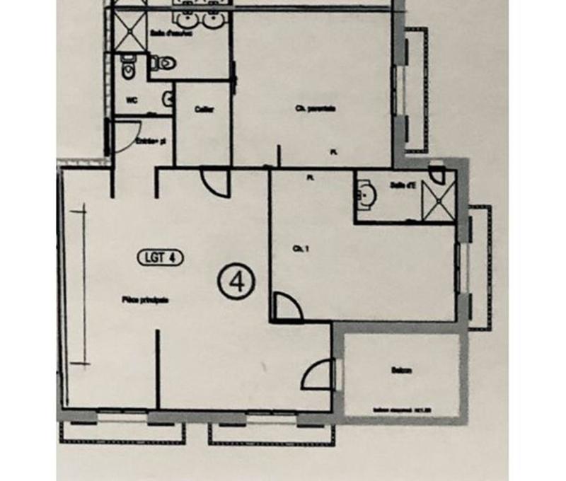 Appartement - 85 m² - 3 pièces