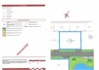 Terrain constructible - 488 m²