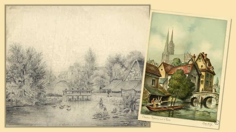 Exposition : Chartres au fil de l'Eure, ponts moulins et lavoirs