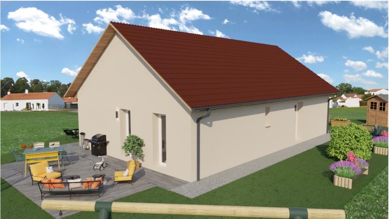 Maison de village - 100 m² - 5 pièces