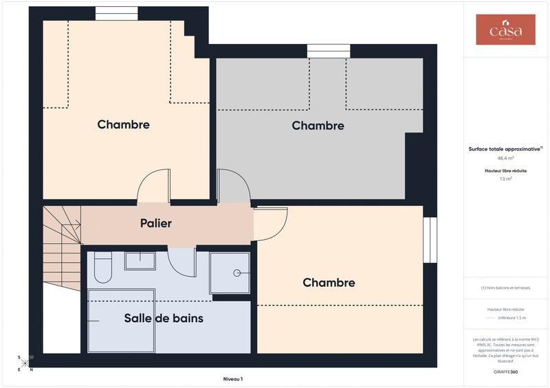 Maison - 81 m² - 5 pièces