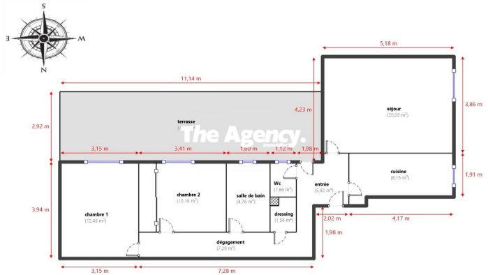 Viager - Appartement - 72 m² - 3 pièces