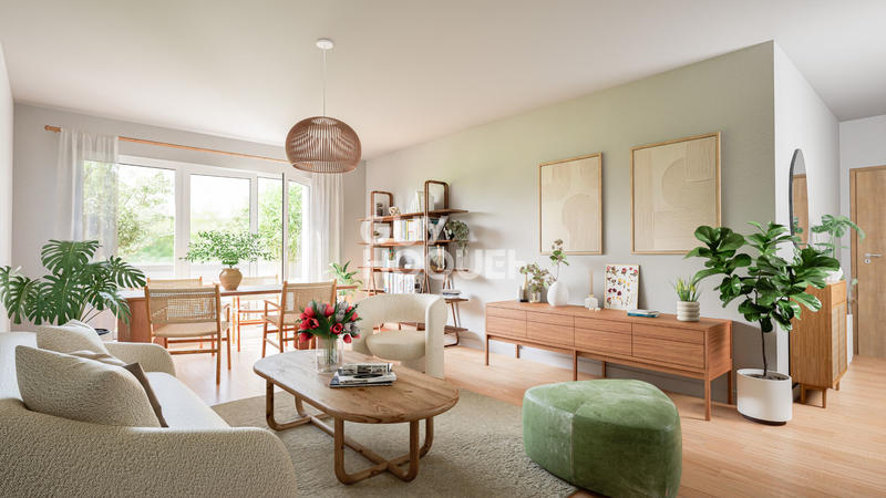 Appartement - 61 m² - 1 pièce