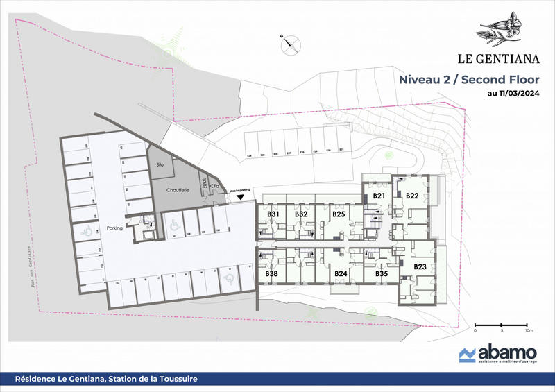 Appartement - 59 m² - 3 pièces