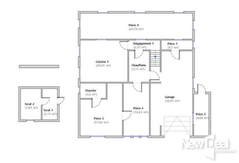 Maison - 206 m² - 9 pièces