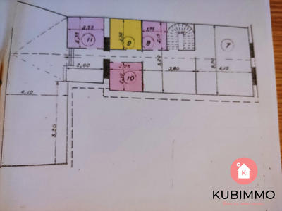 Appartement - 8 m² - 1 pièce