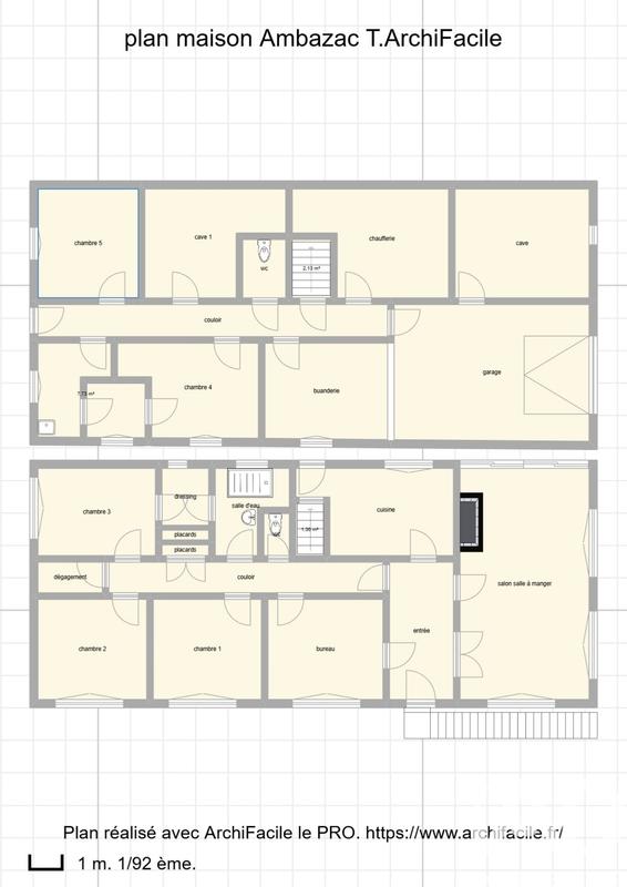 Maison - 166 m² - 8 pièces