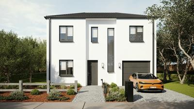 Maison - 110 m² - 5 pièces