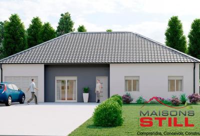 Maison - 90 m² - 5 pièces