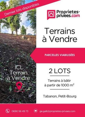 Terrain - 1 030 m²