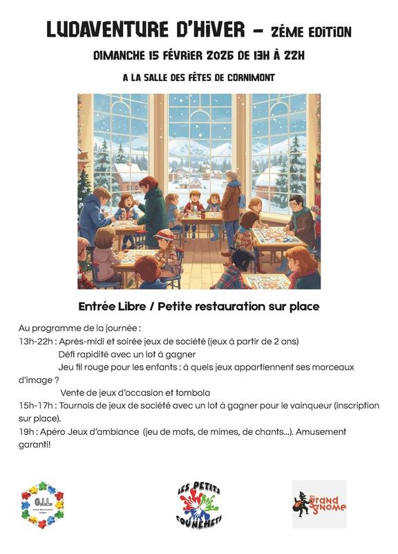 Ludaventure d'hiver - 2ème édition