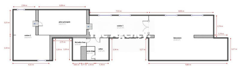 Fonds de commerce - 146 m²