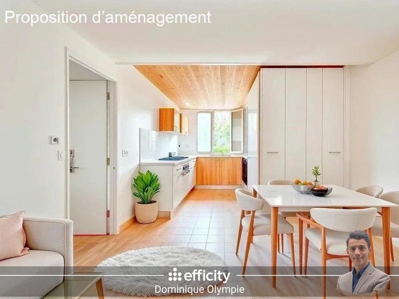 Appartement - 46 m² - 3 pièces