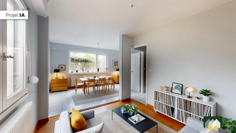 Appartement - 53 m² - 2 pièces