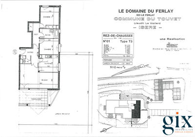 Appartement - 79 m² - 3 pièces