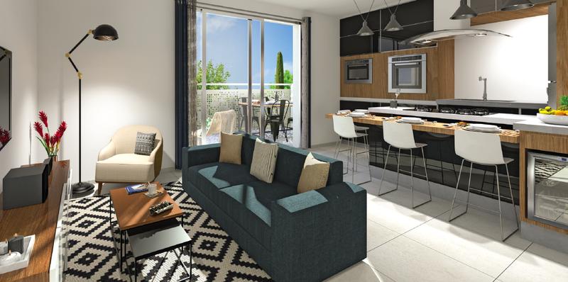 Appartement - 60 m² - 3 pièces