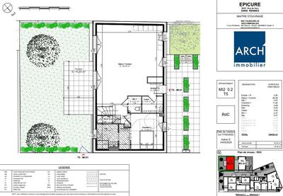 Maison contemporaine - 124 m² - 6 pièces