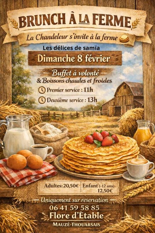 Brunch à la ferme