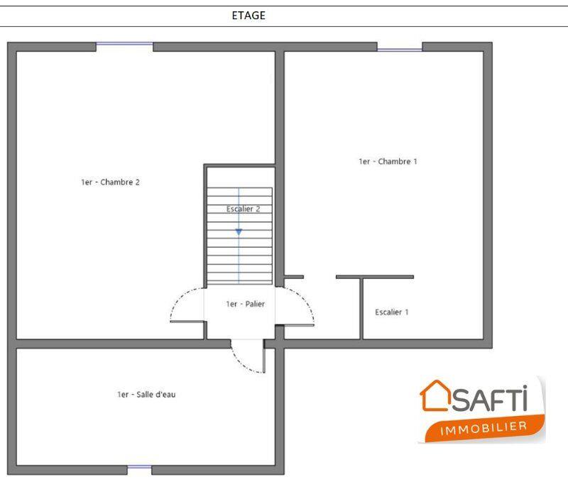 Maison - 90 m² - 3 pièces