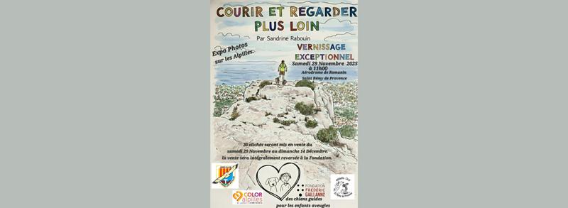 Exposition photos de Sandrine Rabouin à l'aérodrome Romanin de Saint-Rémy-de-Provence