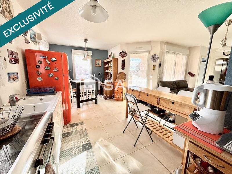 Appartement - 55 m² - 2 pièces