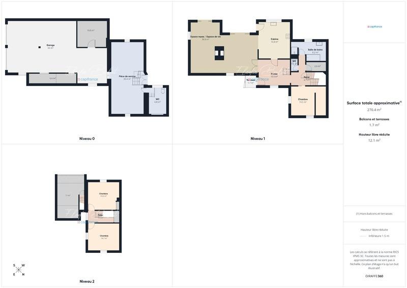 Maison - 137 m² - 5 pièces