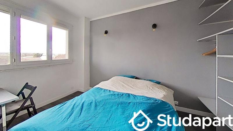 Chambre - 55 m² - 1 pièce