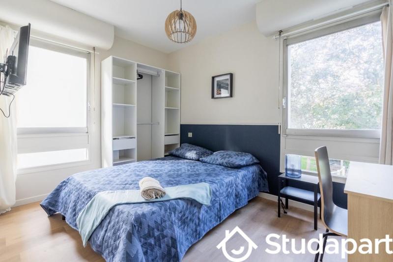 Chambre - 9 m² - 1 pièce