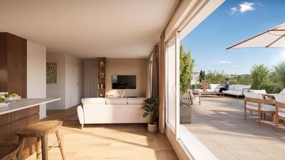 Appartement - 61 m² - 3 pièces