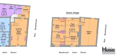 Appartement - 63 m² - 3 pièces