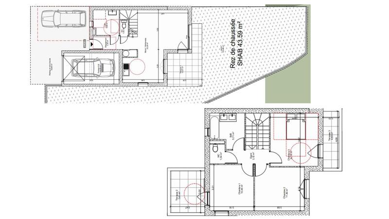 Maison - 89 m² - 4 pièces