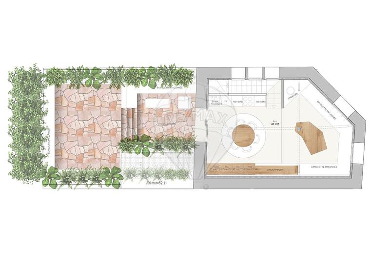 Maison d'architecte - 110 m² - 4 pièces