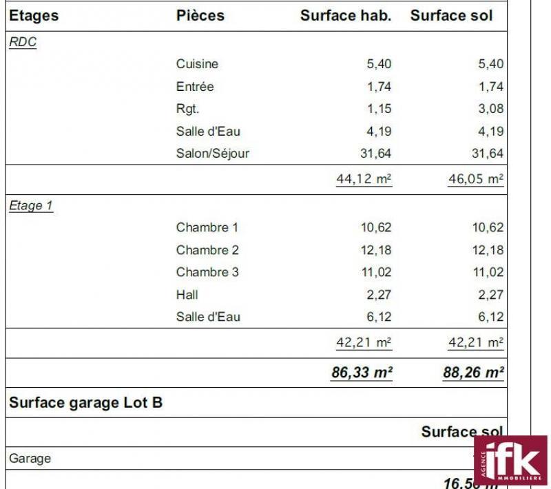 Maison - 86 m² - 4 pièces