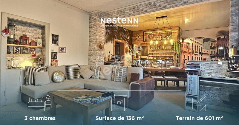 Maison - 137 m² - 7 pièces