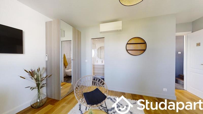 Chambre - 20 m² - 1 pièce