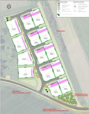 Terrain constructible - 530 m²