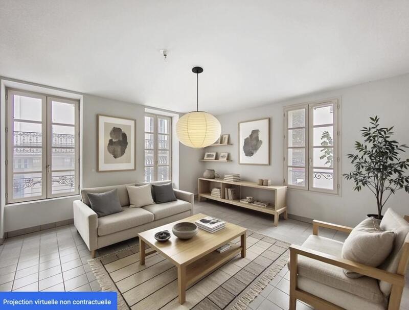 Appartement bourgeois - 55 m² - 2 pièces